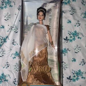 Barbie Dolls of the World - Gold and White Greek Princess